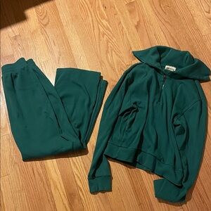 Noble Teal Women's lounge set - 100% organic cotton